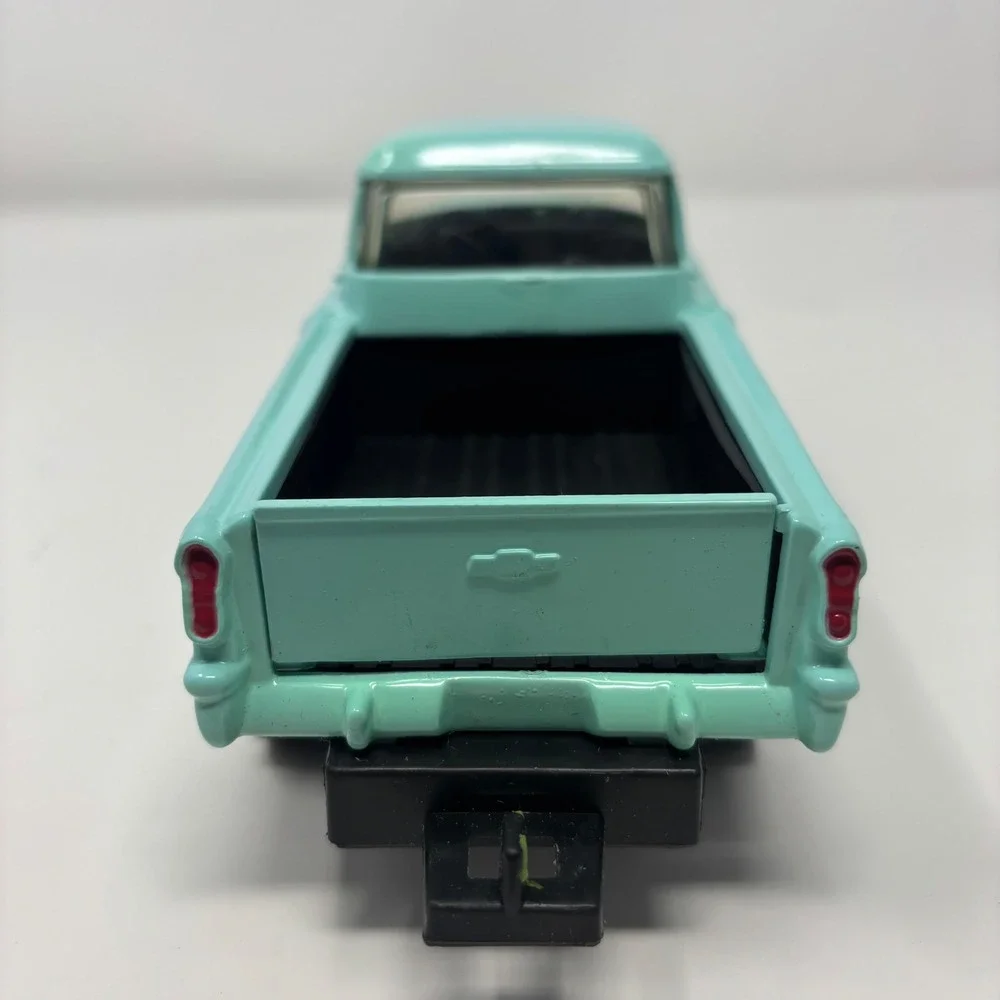 Tootsietoy VTG 1955 Chevrolet Cameo Aqua Diecast EUC No Box